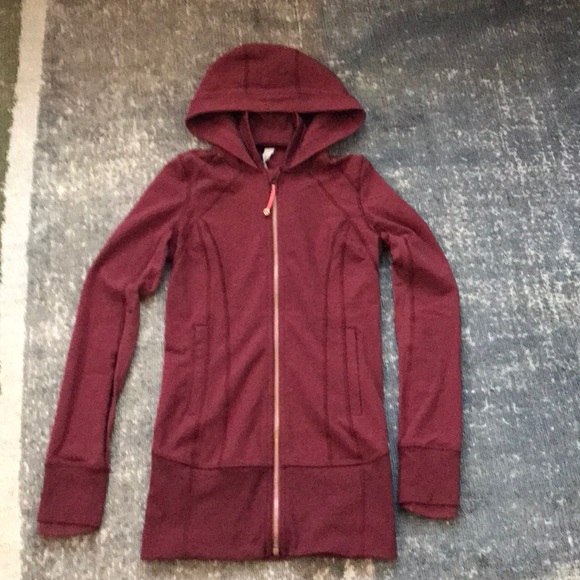 Ladies Lululemon Stride Jacket *Brushed burgundy - Picture 3 of 10